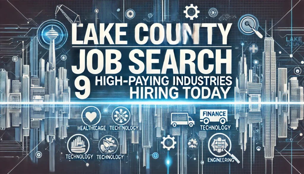 Lake County Job Search 9 High Paying Industries Hiring Today