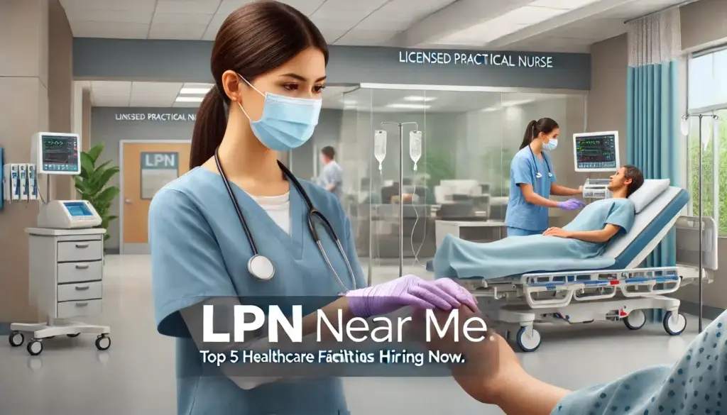 LPN Jobs Near Me Top 5 Healthcare Facilities Hiring Now
