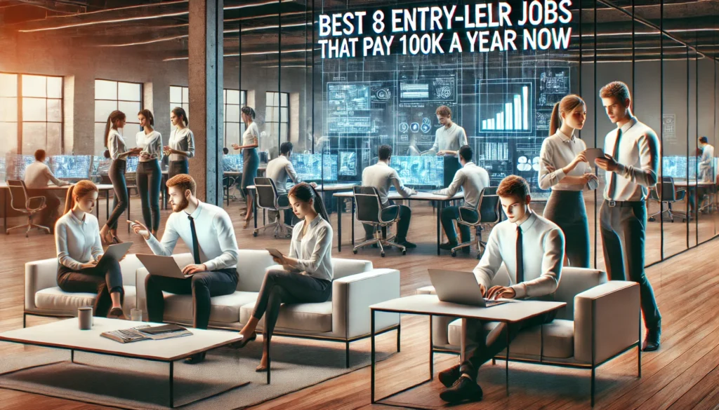Best 8 Entry Level Jobs That Pay 100K a Year Now